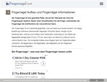 Tablet Screenshot of fingernagel.net