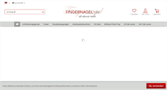 Desktop Screenshot of fingernagel.de